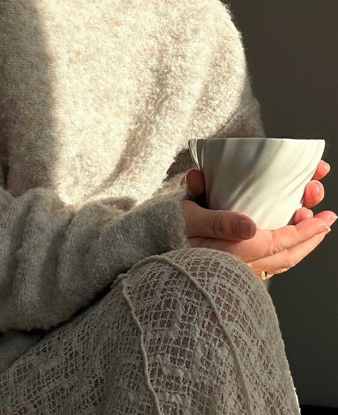Krus x factor, x-factor, kaffekop x-factor, kop fra x-faktor, konkyliekop, konkylie, havkop, kop konkylie keramikkop der er håndlavet