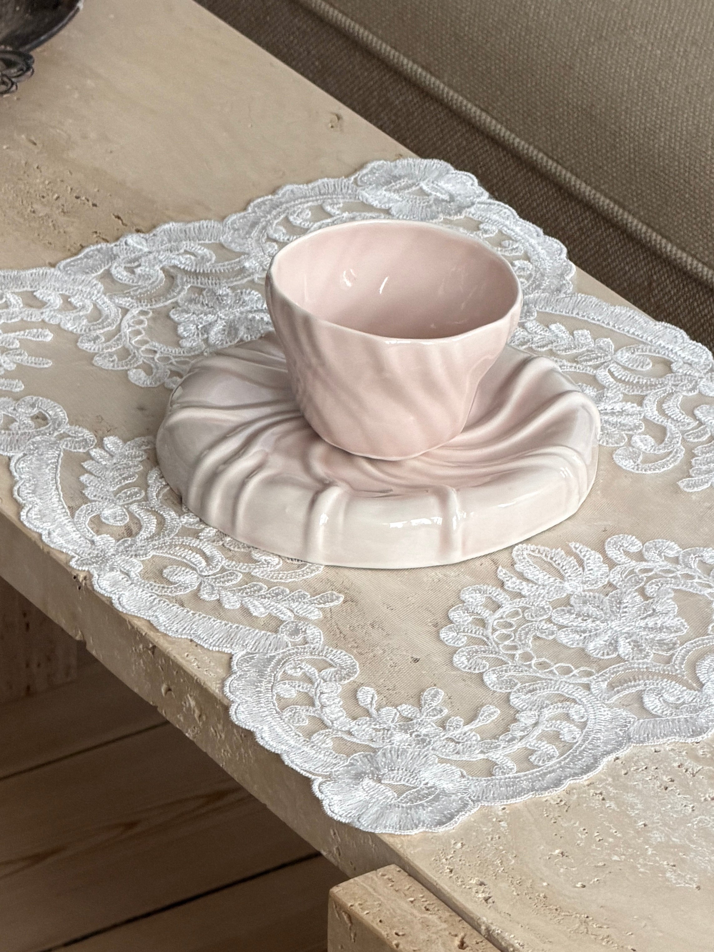 Tidevandstallerken, rosa